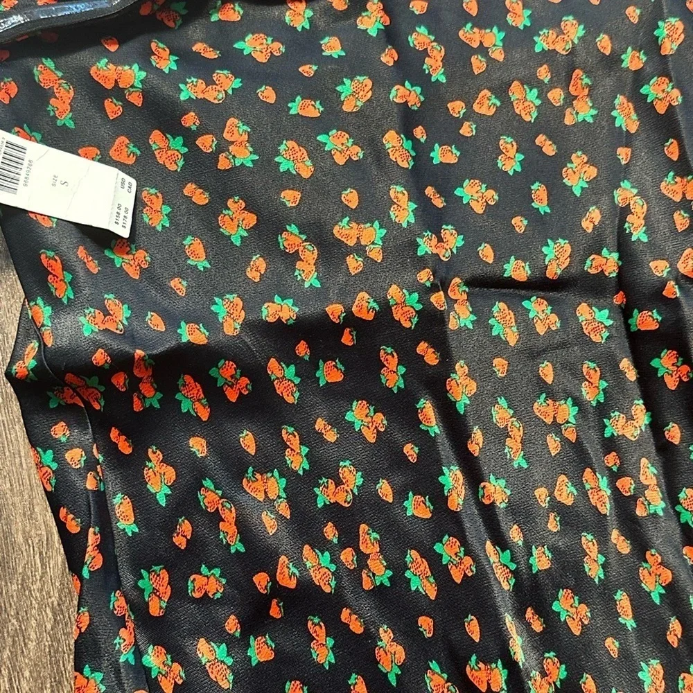 NWT! The Tilda Floral Strapless Black Slip Dress By Anthropologie - Multiple🚦 - Picture 9 of 13